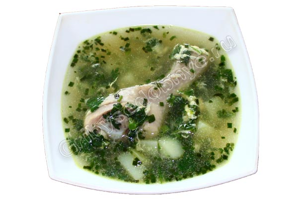 Рецепт приготовления крапивного супа с фото