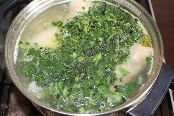 Рецепт Приготовления супа из крапивы с фото шаг 10