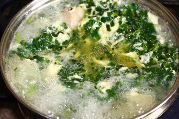 Рецепт Приготовления супа из крапивы с фото шаг 13