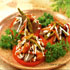 Рецепт приготовления грибного салата со спаржей, куриной печенью и белой фасолью фото