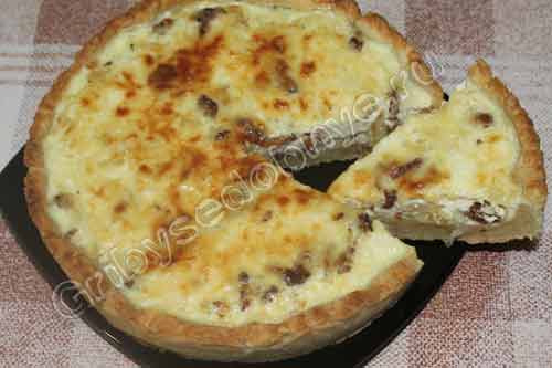Рецепт приготовления пирога с грибами лисичками