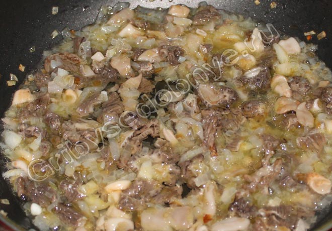 ФотоРецепт приготовления весеннего супа из свежих грибов сморчков фото 8