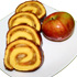 Рецепт приготовления бисквитного рулета с лесными яблоками фото